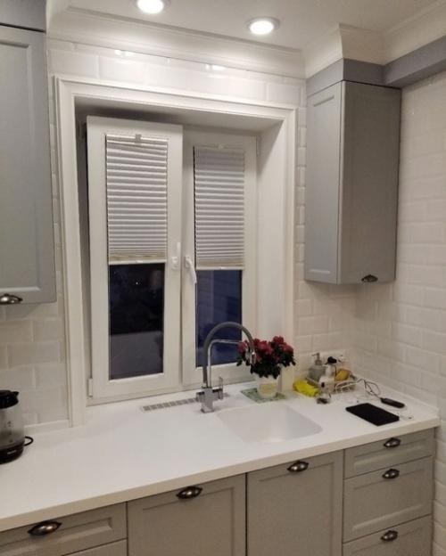 Наша прекрасно отремонтированная кухня с площадью 5 кв. 04