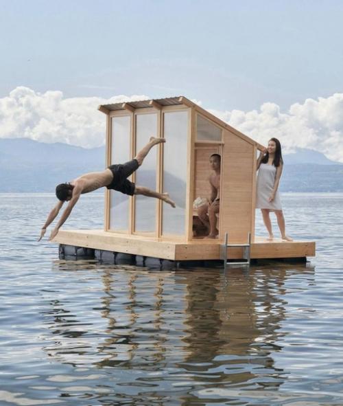 Они идеальное место для установки сауны нашли. 03