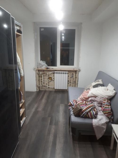 Весь ремонт в конате сделал самостоятельно. 04