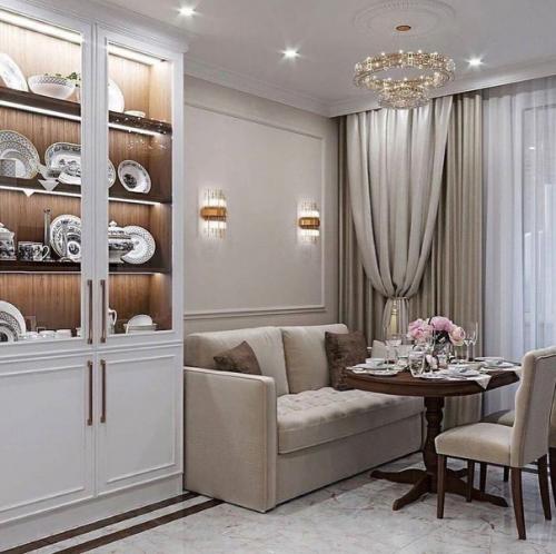 Кухня с классическим дизайном - это идеальное сочетание, которое привносит удобство и красоту. 01