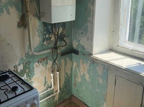 Кухня - лофт в обыкновенной хрущевке. 01