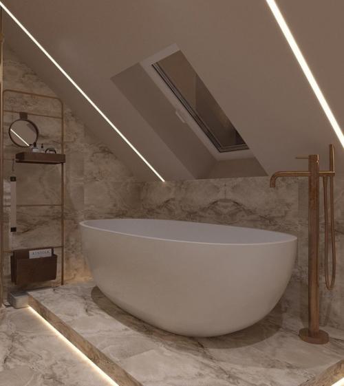 Давно мечтала жить в собственном доме и чтобы санузел с ванной комнатой были рядом со спальней. 01