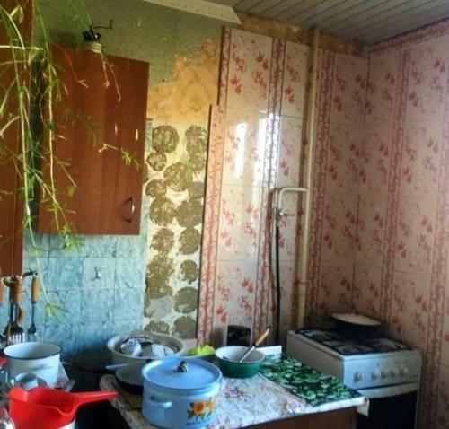 После старых владельцев жесть что творилось на кухни.