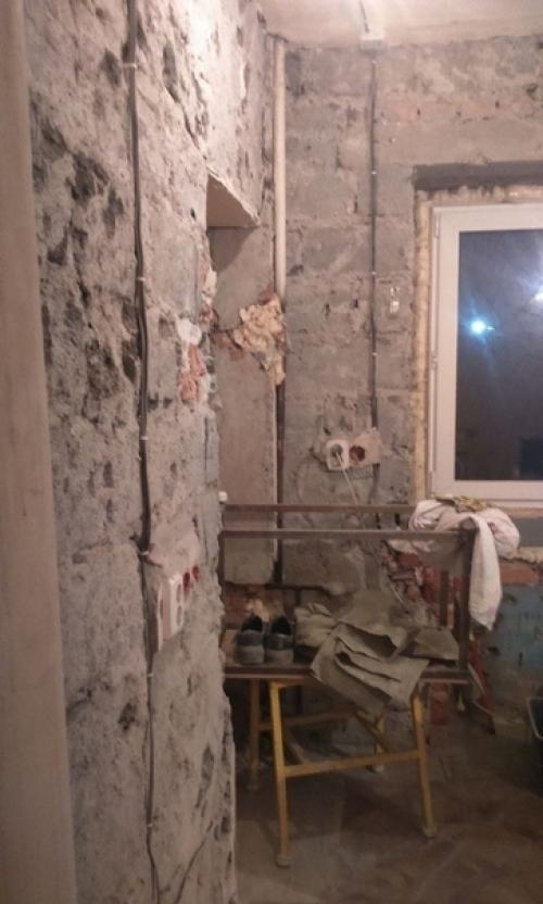 Ремонт в хрущевке, кухня. 01