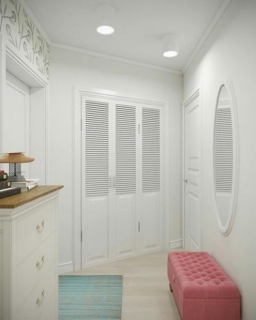 Чтобы немножко увеличить нашу квартирку хотя бы визуально, ремонт делали в светлых белых тонах. 01