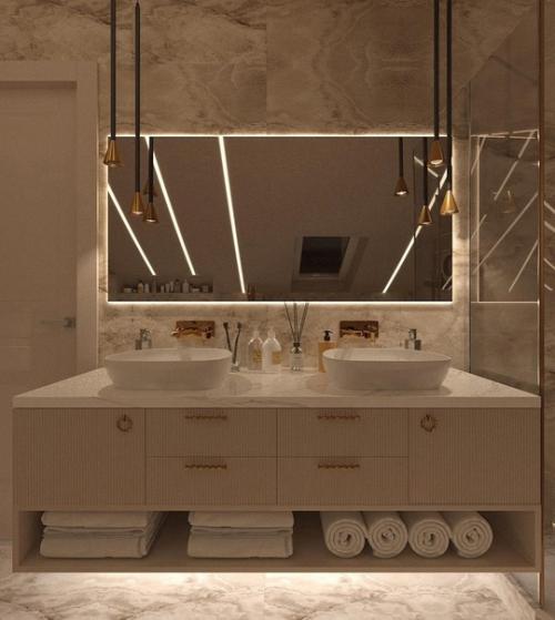 Давно мечтала жить в собственном доме и чтобы санузел с ванной комнатой были рядом со спальней. 06