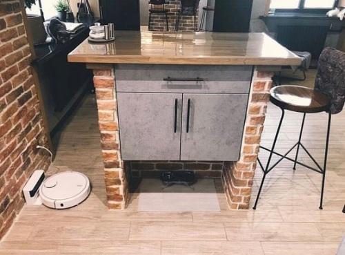 Кухня - лофт в обыкновенной хрущевке. 05