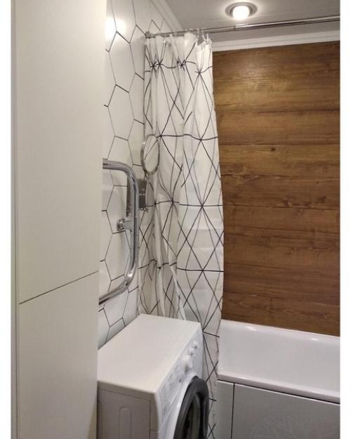 Площадь ванной комнаты всего 2, 7 кв. 02