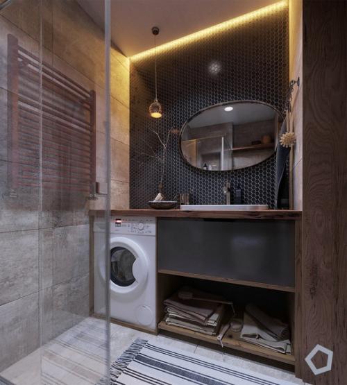 Задумка дизайна для владельцев студий 29 кв. 06