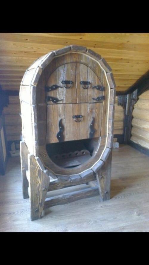 Мужчина поделился своими изделиями, которыми он разнообразил интерьер своей дачи. 02