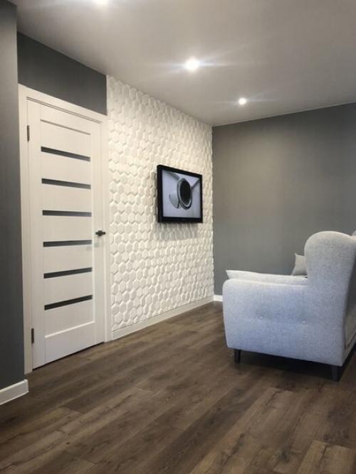 Ну а это наш вариант ремонта в новостройке, брали квартиру на котловане, так что пришлось изрядно подождать.  