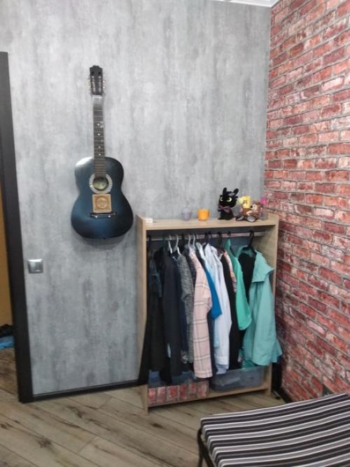 Моя комнатушка, интерьер сделан в стиле лофт. 01