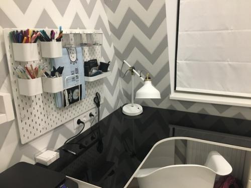 Сделали ремонт в комнате нашей дочки.