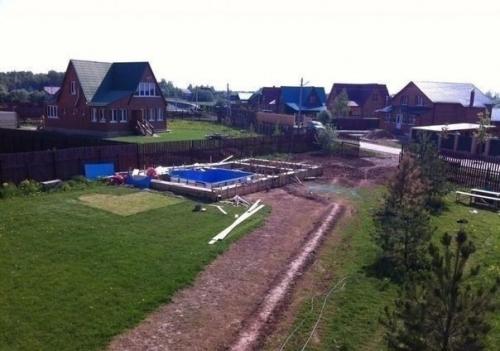 Осуществил давнюю мечту о своей баньке. 03