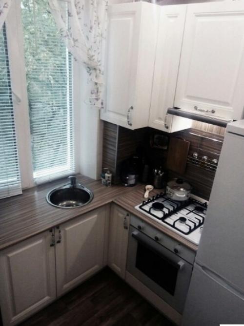 Моя мини кухонька, всего 4 квадратных метра. 03