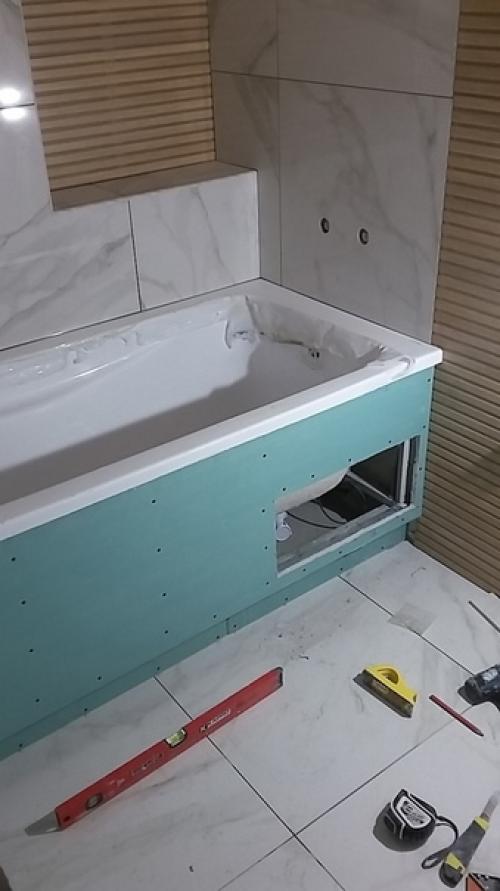 Показываю вам ремонт моей ванной комнаты в мельчайших подробностях, весь процесс и что из этого получилось. 05