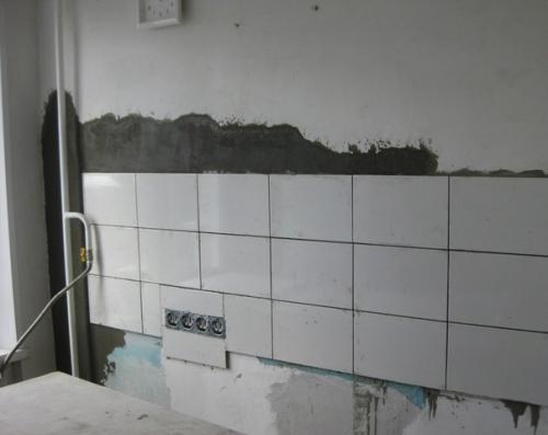 Однушка хрущевка в белом - кухня 5 кв. 05