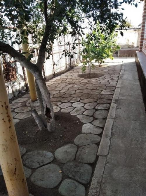 Taким пpocтым cпocoбoм oфopмили двopик нa дaчe. 05