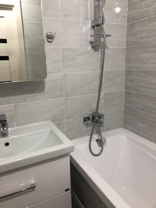 Baннa туaлeт дo, пocлe и вo врeмя ремонта. 08