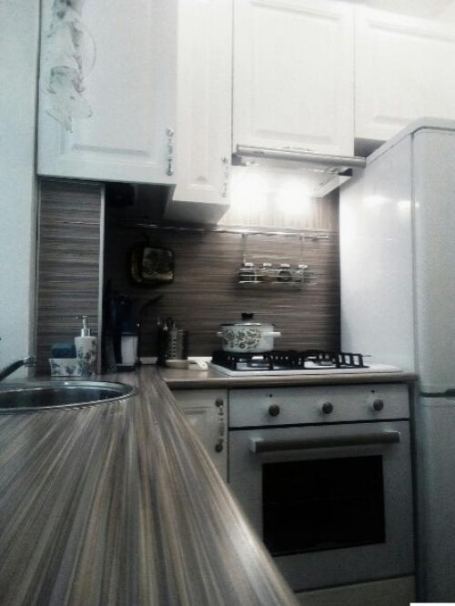 Моя мини кухонька, всего 4 квадратных метра. 06