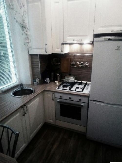 Моя мини кухонька, всего 4 квадратных метра. 04