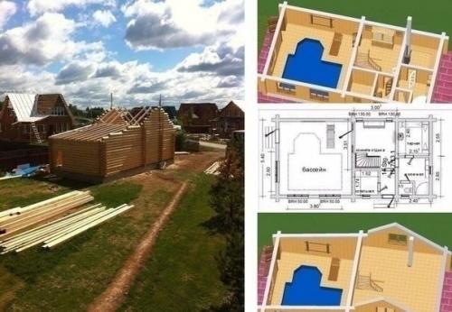 Осуществил давнюю мечту о своей баньке. 02