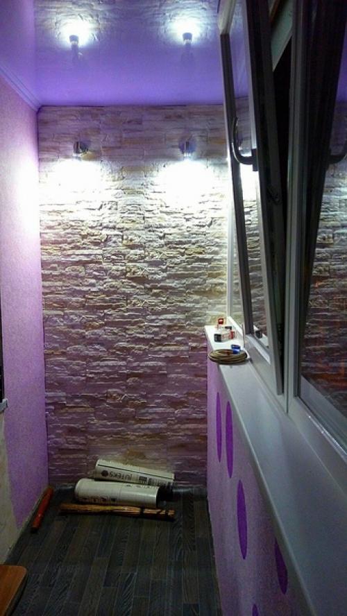 Возникло желание сделать на балконе уютную зону отдыха. 03