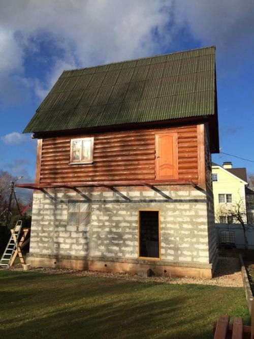 Решил полностью облагородить дом, а то сколько уже можно ждать. 03