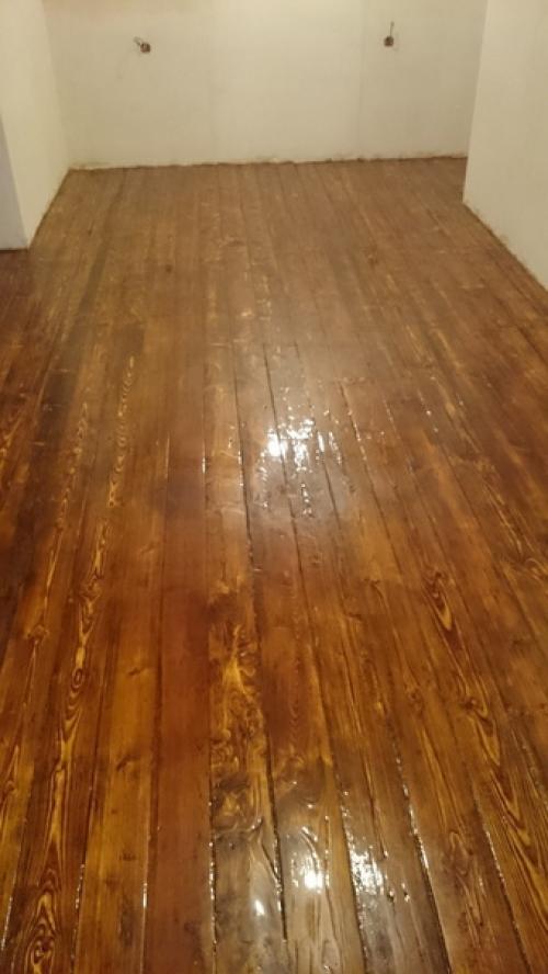 Спешу показать, как мы обновили полы у себя в квартире. 06