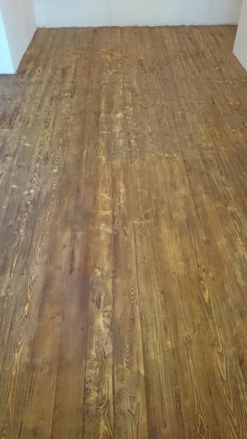 Спешу показать, как мы обновили полы у себя в квартире. 05