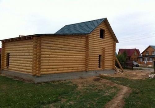 Осуществил давнюю мечту о своей баньке. 01