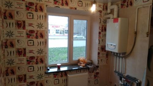 Квартира хрущевка, наш капитальный ремонт на кухне. 04