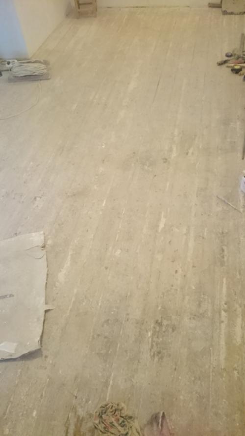 Спешу показать, как мы обновили полы у себя в квартире.