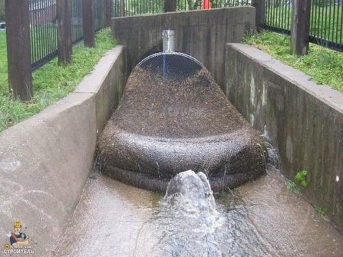 Система фильтрации каналов за рубежом, помогает существенно снизить загрязненность водоемов.