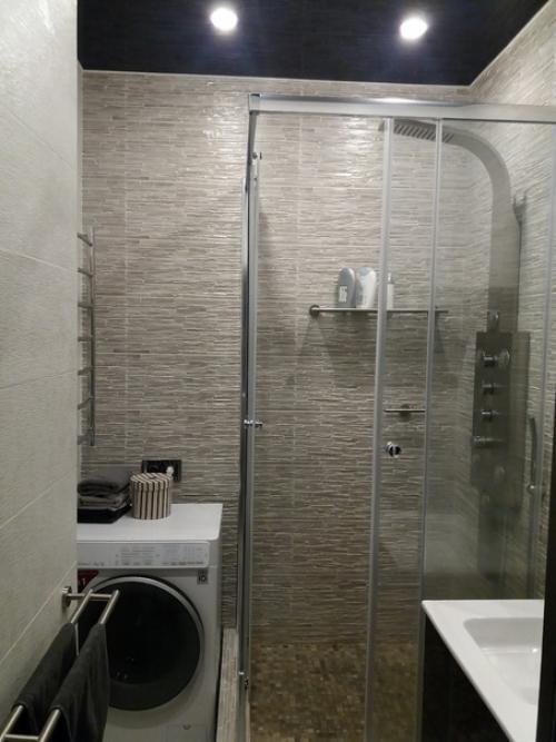 Оформление ванной комнаты у нас в квартире. 01