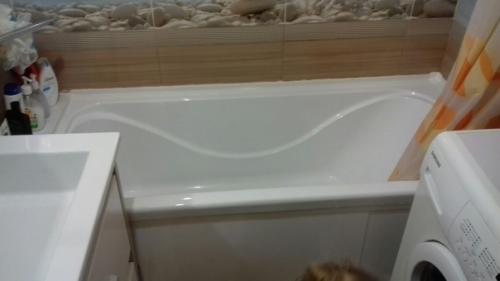 Вот так делал ремонт в ванной комнате. 05