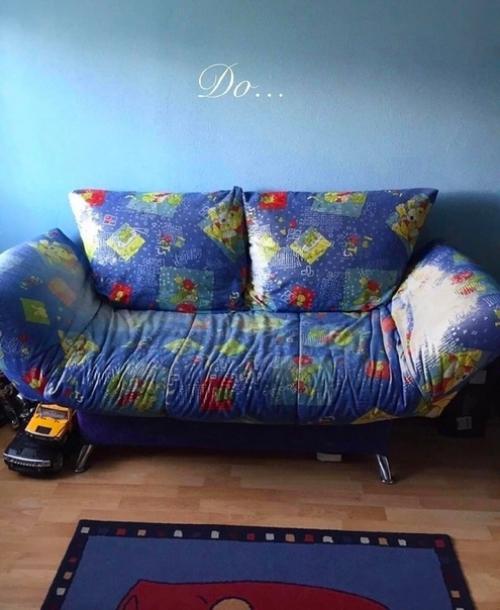 В комнату сына вдруг вошли перемены - наконец - то был сделан новый ремонт. 01