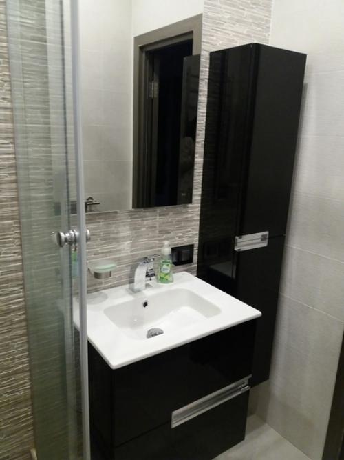 Оформление ванной комнаты у нас в квартире. 02