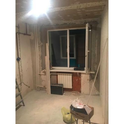 Хочу похвастаться ремонтом в своей кухне фотографии до и после. 02