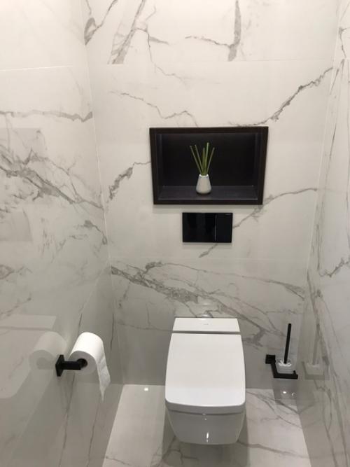 Такой вот ремонт сделали у себя в санузле. 01