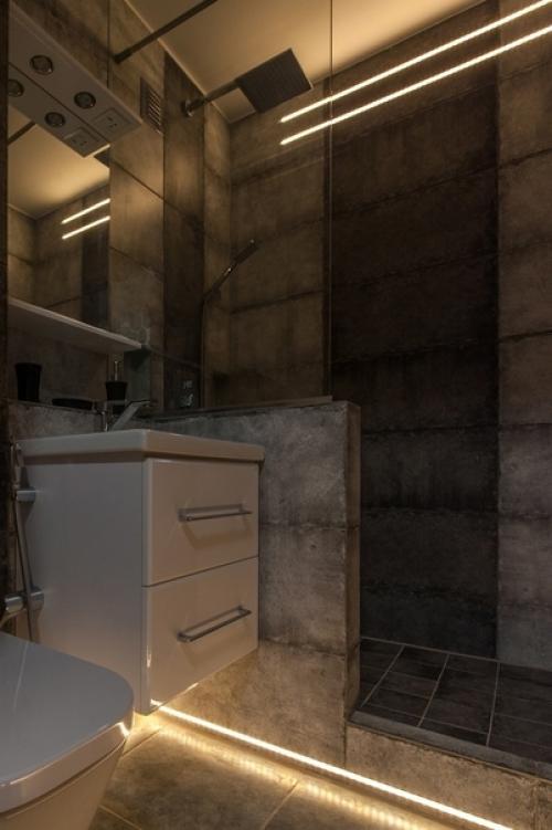 Таким образом оформили санузел, ушел на это 1 месяц. 05