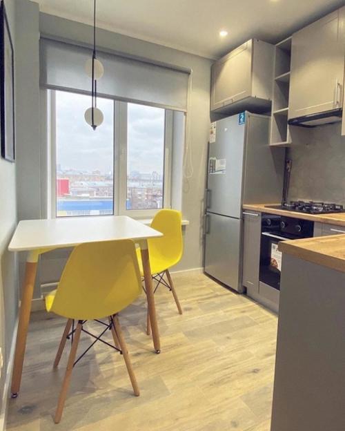 Как видите ремонт был просто прописан для нашей кухни. 04