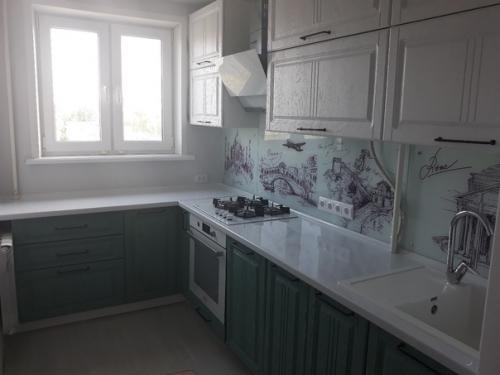 Делали кухню в квартире с нуля. 02