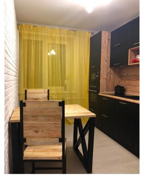 Наша стильная кухня в деловом стиле.