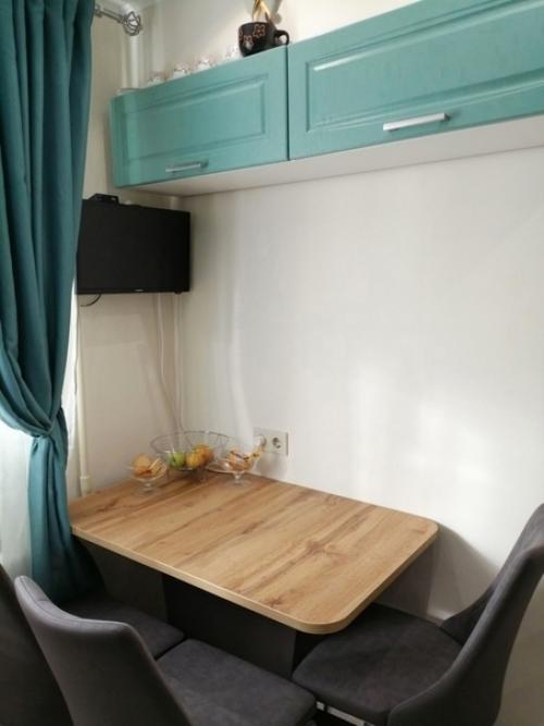 Оформили кухню в моем любимом мятном цвете. 03