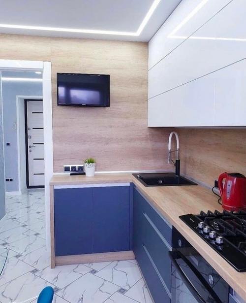 Маленькая квартира в типичной хрущевке может выглядеть таким образом. 03