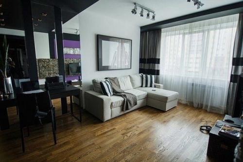 Результат ремонта в нашей однокомнатной квартире.