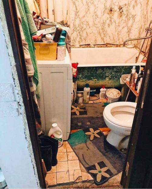 Преображение моей ванной комнаты.