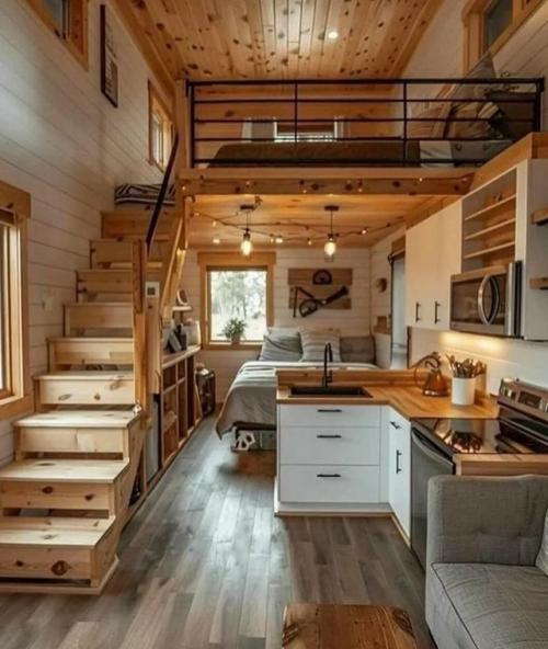 Маленькие дачные домики, для комфортной жизни на даче. 05