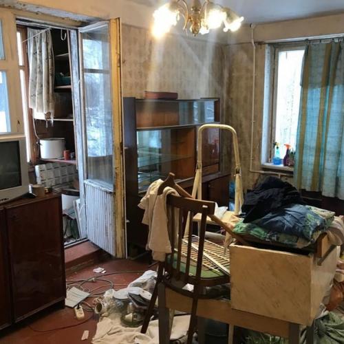 Преображение нашей квартиры фото до и после. 06